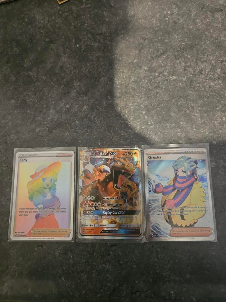 3 pokémon kaarten, Ophalen of Verzenden, Nieuw, Meerdere kaarten, Foil