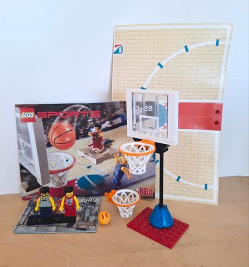 Lego basketbal / sets 3428 & 3549, Kinderen en Baby's, Speelgoed | Duplo en Lego, Zo goed als nieuw, Ophalen of Verzenden