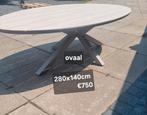 Garden impressions 280x140cm ovale tuintafel onderhoudsvrij, Ophalen, Nieuw