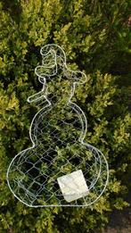 METALEN BUXUS FIGUUR MANNETJE (PINOKKIO) GROOT NIEUW, Ophalen of Verzenden, Buxus, Struik, Minder dan 100 cm