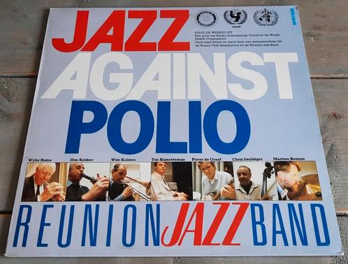 LP:  Reunion Jazz Band - Jazz against polio, Cd's en Dvd's, Vinyl | Jazz en Blues, Zo goed als nieuw, Jazz, Ophalen of Verzenden