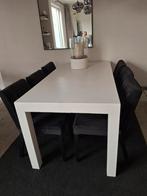 Eetkamerset, Huis en Inrichting, Tafels | Eettafels, Ophalen, Gebruikt, Rechthoekig, 50 tot 100 cm