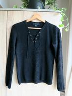 Zwarte trui met touwtjes, Primark, Zwart, Ophalen of Verzenden, Maat 34 (XS) of kleiner