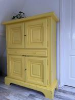 Brocante kast / kinder kledingkast meiden slaapkamer, Huis en Inrichting, Kasten | Kledingkasten, Ophalen, Gebruikt, Overige materialen