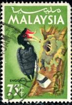 Maleisie 22 - Vogels, Postzegels en Munten, Postzegels | Azië, Zuidoost-Azië, Ophalen of Verzenden, Gestempeld