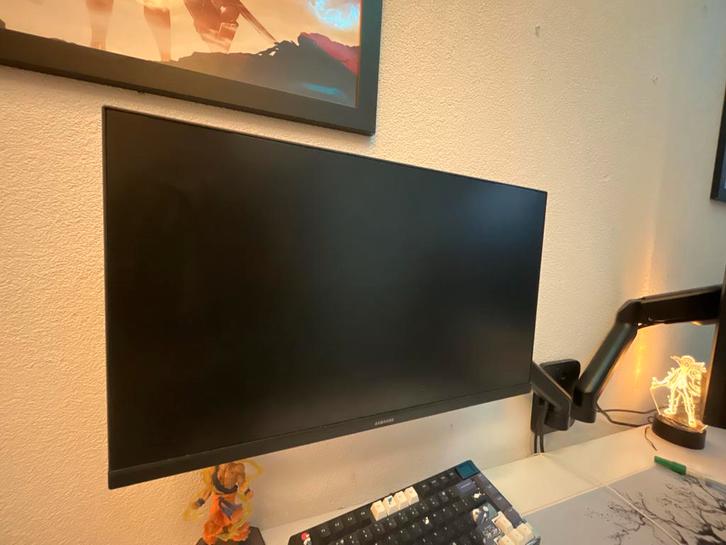 Samsung 24 inch 144Hz Gaming Monitor - Incl. Doos, Computers en Software, Monitoren, Gebruikt, 101 t/m 150 Hz, HDMI, Gaming, Draaibaar