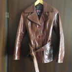 Lederen jasje, Ophalen, Bruin, Zo goed als nieuw, Jasje