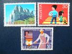 Postzegels Zwitserland 1969 gelegenheidzegels., Ophalen of Verzenden, Gestempeld