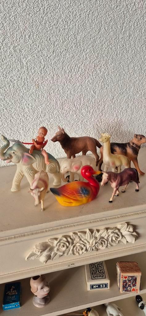 Celluloid Dieren Collectie 8 stuks, Antiek en Kunst, Antiek | Speelgoed, Ophalen of Verzenden