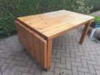Grenen uitklap tafel 140 x 90  en 50cm 0f  2x50cm, Ophalen, Gebruikt, 100 tot 150 cm, 50 tot 100 cm