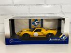 SOLIDO 1:18 FORD GT40 MK1 GEEL NW IN DOOS, Hobby en Vrije tijd, Modelauto's | 1:18, Ophalen of Verzenden, Nieuw, Auto, Solido