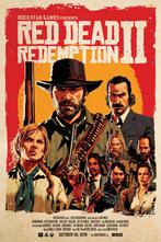 Red dead redemption 2, Verzamelen, Ophalen of Verzenden, Zo goed als nieuw, A1 t/m A3, Film en Tv