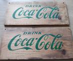 Vintage Coca Cola Plankjes 50 x 21,5 cm, Ophalen of Verzenden, Gebruikt, Overige typen