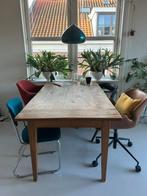 Eettafel teak - 160x90 cm, Huis en Inrichting, Tafels | Eettafels, Ophalen, Gebruikt, Teakhout, 50 tot 100 cm