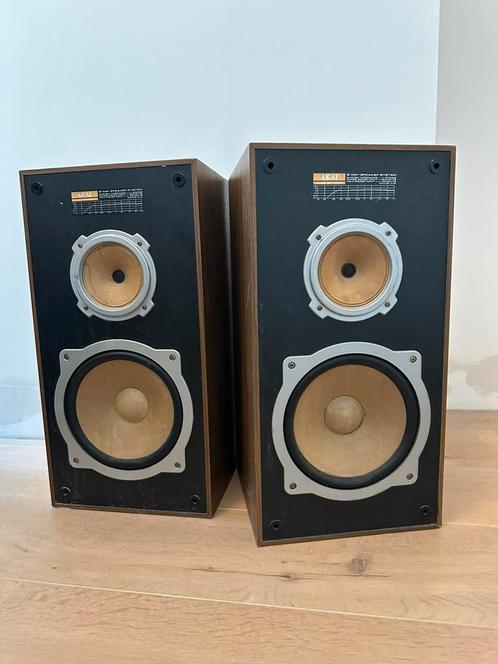 AKAI SR-H30 speakers 2 stuks, Audio, Tv en Foto, Luidsprekers, Gebruikt, Front, Rear of Stereo speakers, Minder dan 60 watt, Overige merken