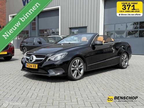 Mercedes E-klasse Cabrio 350 Prestige Comfortstoelen Leder M, Auto's, Mercedes-Benz, Te koop, E-Klasse, ABS, Achteruitrijcamera