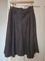 MAX MARA Weekend, bruin leren klokkende rok, Kleding | Dames, Rokken, Maat 38/40 (M), Bruin, Ophalen of Verzenden, Zo goed als nieuw