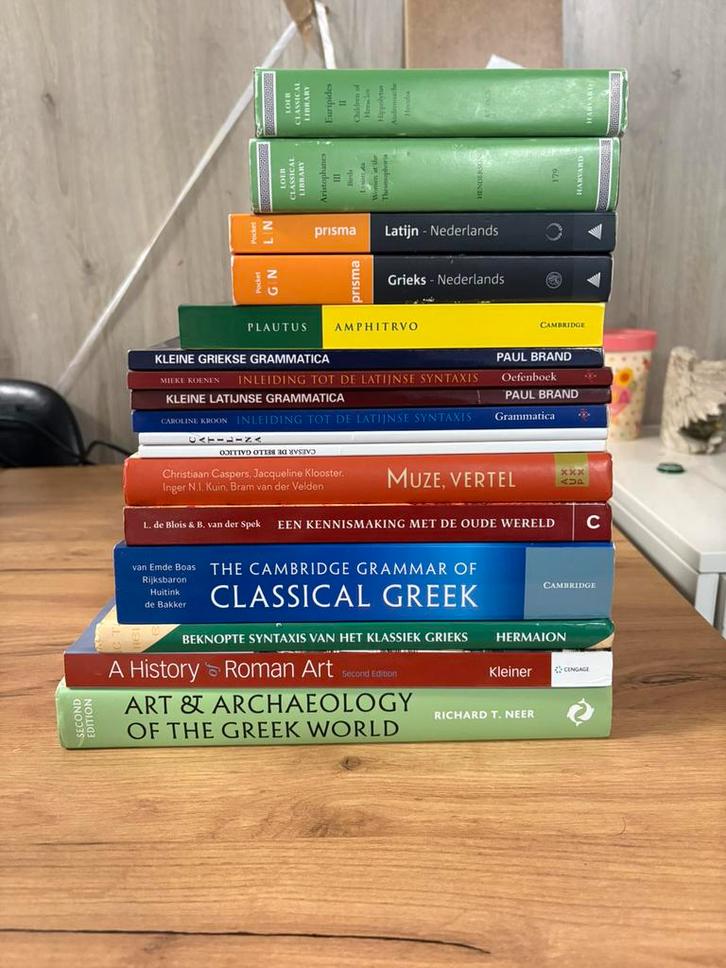 Studieboeken Grieks en Latijn leerjaar 1, Boeken, Studieboeken en Cursussen, Zo goed als nieuw, Ophalen of Verzenden