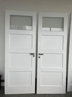 Binnen deuren jaren 30 massief, Doe-het-zelf en Verbouw, Deuren en Horren, Ophalen, Binnendeur, 200 tot 215 cm