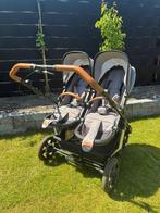 Duo kinderwagen Hartan two select, Gebruikt, Combiwagen, Verstelbare duwstang, Ophalen