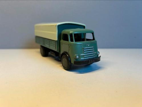 Lion toys car Daf Spijltje Frontstuur oud groen, Hobby en Vrije tijd, Modelauto's | 1:50, Zo goed als nieuw, Bus of Vrachtwagen