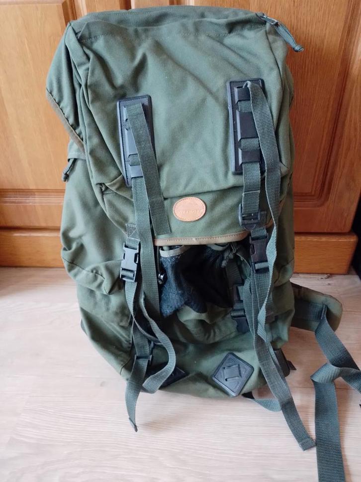 Jokkmokk Groene Rugzak - Ideaal voor Trekking!, Sieraden, Tassen en Uiterlijk, Tassen | Rugtassen, Gebruikt, Overige merken, 40 cm of meer