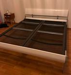 ZGAN Auping Cleopatra  210x180 met hoofdbord, hoogglans wit, Ophalen, ., 210 cm, Tweepersoons