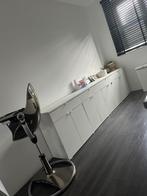 Twee losse dressoirs met lades en deuren, Kunststof, Gebruikt, 100 tot 150 cm, Ophalen of Verzenden