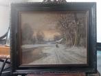 Schilderij ( winter taferelen), Ophalen of Verzenden