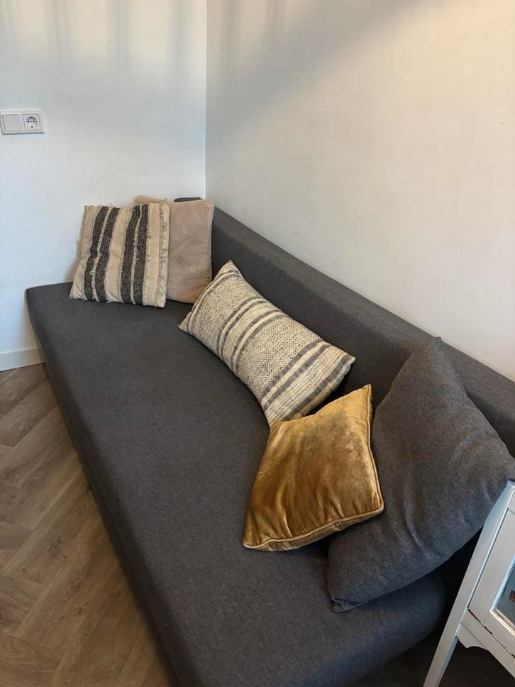 Bank - Slaapbank driezits IKEA Älvdalen, Huis en Inrichting, Banken | Sofa's en Chaises Longues, Gebruikt, Driepersoons, 150 tot 200 cm