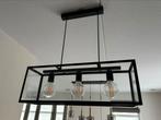 Stoere hang lampen  met zwart stalen frame, Huis en Inrichting, Ophalen, Stoer, Zo goed als nieuw, Metaal