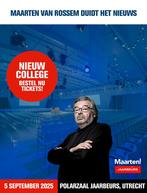 Maarten van Rossem duidt het nieuws - 5 september, Tickets en Kaartjes, Theater | Overige, Twee personen, September