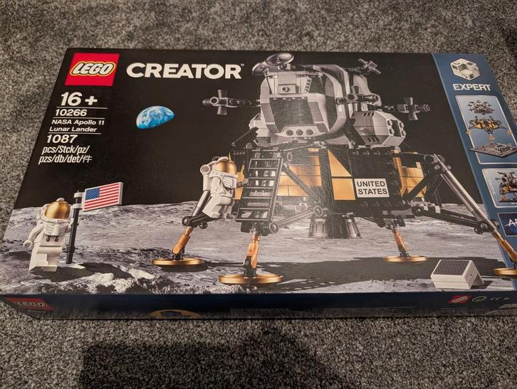 Lego 10266 Apollo maanlander, Kinderen en Baby's, Speelgoed | Duplo en Lego, Nieuw, Ophalen of Verzenden