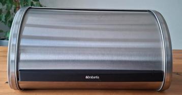 Brabantia RVS broodtrommel met schuifdeksel beschikbaar voor biedingen