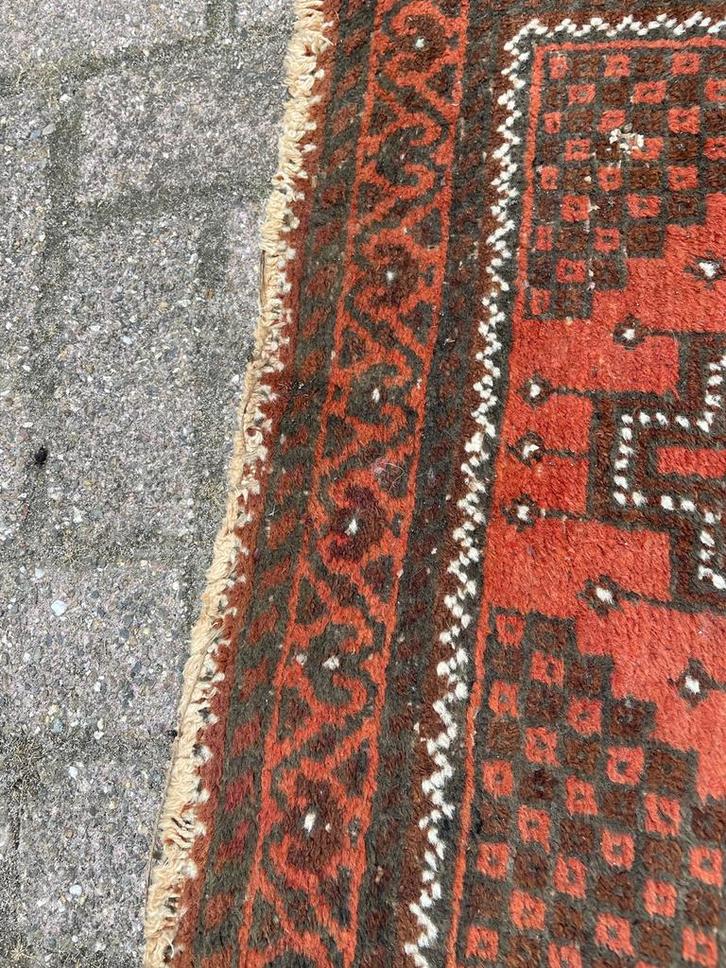Vintage Perzisch Tapijtje, Antiek en Kunst, Antiek | Kleden en Textiel, Ophalen of Verzenden
