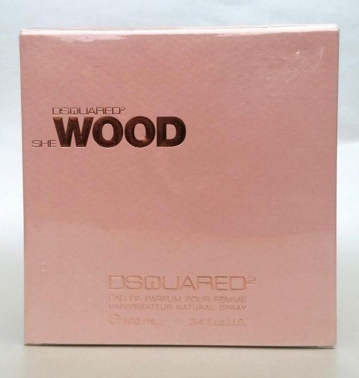Dsquared2 She Wood Eau de Parfum Vintage Parfum, Sieraden, Tassen en Uiterlijk, Uiterlijk | Parfum, Nieuw, Ophalen of Verzenden