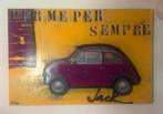 Fiat 500 Jack van Liemburg Grote schilderij, Ophalen of Verzenden