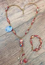Prachtige Ménard Murano glas ketting+ armband
Ketting lengte, Ophalen of Verzenden, Nieuw