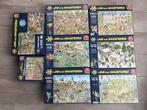 Jan van Haasteren legpuzzels 9 stuks, Ophalen, 500 t/m 1500 stukjes, Gebruikt, Legpuzzel