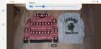 2 kerst truien mt 158/164 samen €4, Kinderen en Baby's, Kinderkleding | Maat 158, Ophalen, Gebruikt, Jongen, Trui of Vest