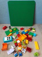 Duplo school/creche met grondplaat 10833 10980, Ophalen of Verzenden, Gebruikt, Losse stenen, Duplo