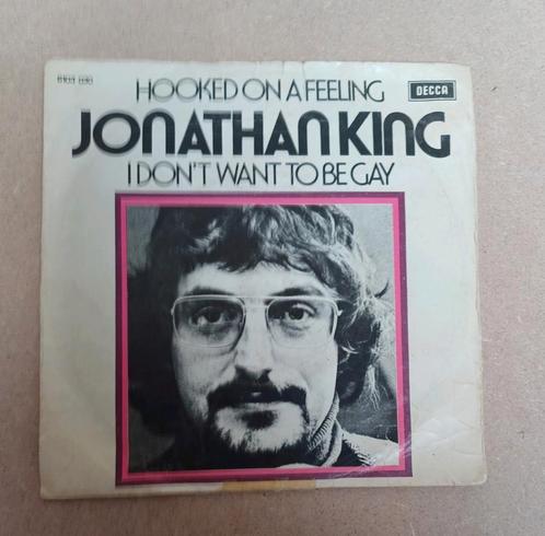Jonathan King - Hooked On A Feeling, Cd's en Dvd's, Vinyl Singles, Gebruikt, Single, Pop, 7 inch, Ophalen of Verzenden