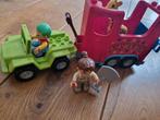 Duplo circus jeep kar clown giraffe, Ophalen of Verzenden, Gebruikt, Duplo