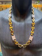 14KT Goud - 100.98 Gram - Ketting - PLATTE MAGNUM, Ophalen, Nieuw, Goud