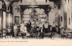 Leiden - Interieur personeel De Oude Vink - ca 1900, Ophalen of Verzenden, Voor 1920, Zuid-Holland