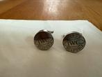 Iwc manchet knopen, Sieraden, Tassen en Uiterlijk, Manchetknopen, Ophalen of Verzenden, Gebruikt, Zilver, Verzilverd