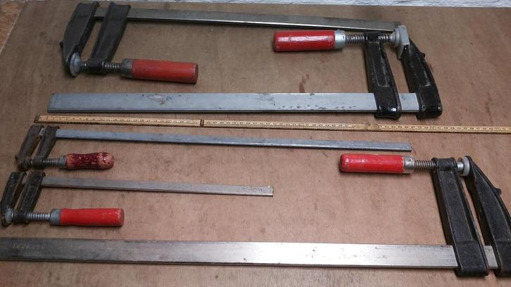 5 lijmtangen gegoten, Doe-het-zelf en Verbouw, Gereedschap | Handgereedschap, Gebruikt, Ophalen of Verzenden