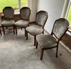 4 stoelen, Huis en Inrichting, Stoelen, Ophalen, Gebruikt, Hout, Vier