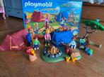 Playmobil tentenkamp met kampvuur (6888), Kinderen en Baby's, Speelgoed | Playmobil, Complete set, Ophalen of Verzenden, Zo goed als nieuw