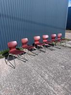 6 x vintage eetkamerstoelen flototto pagholz stoelen, Huis en Inrichting, Ophalen, Gebruikt, X, Vijf, Zes of meer stoelen
